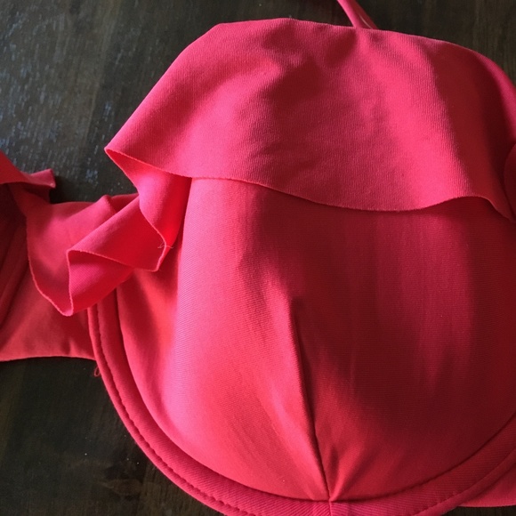 J Crew underwire ruffle bikini swim 36C - Picture 3 of 7